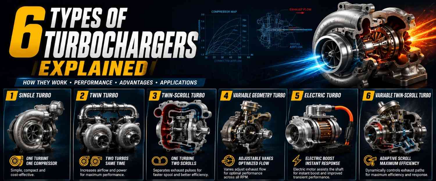 Types of Turbocharger