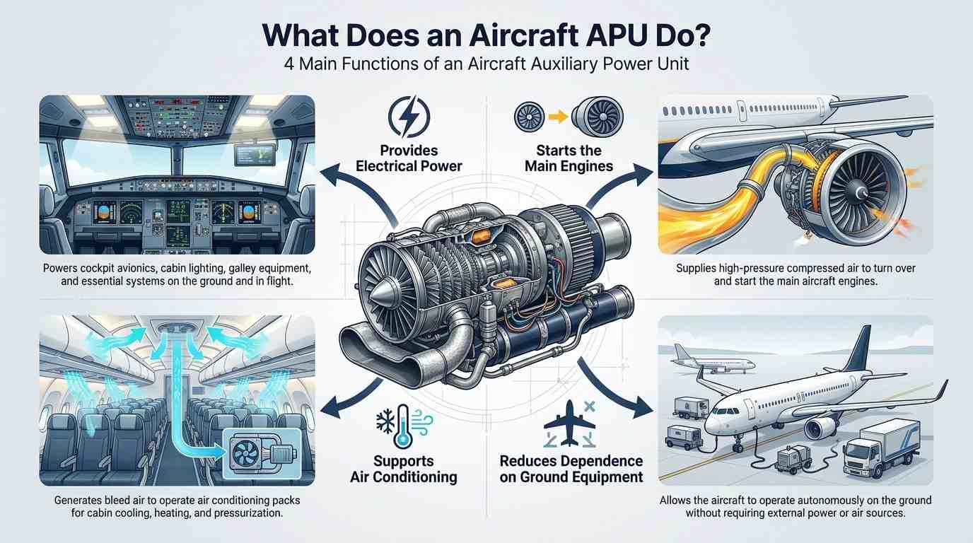 What Does an Aircraft APU Do?