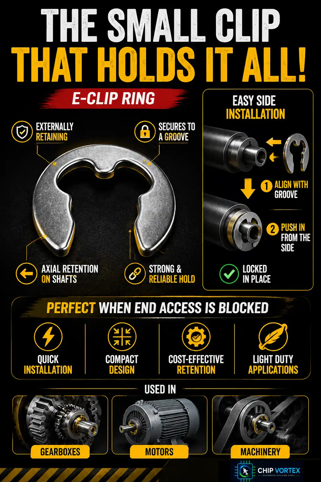 E-Clip Ring