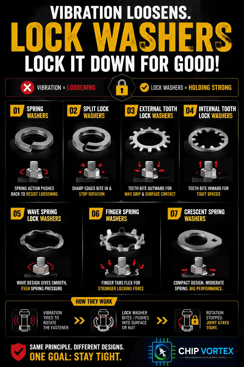 Lock Washers: Preventing Loosening