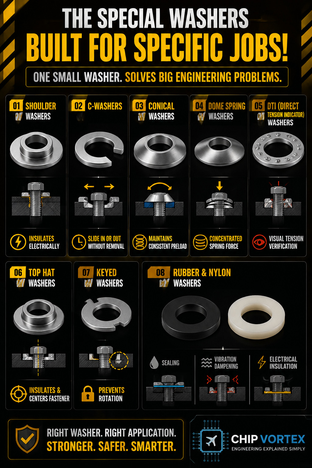 Specialty and Application-Specific Washers