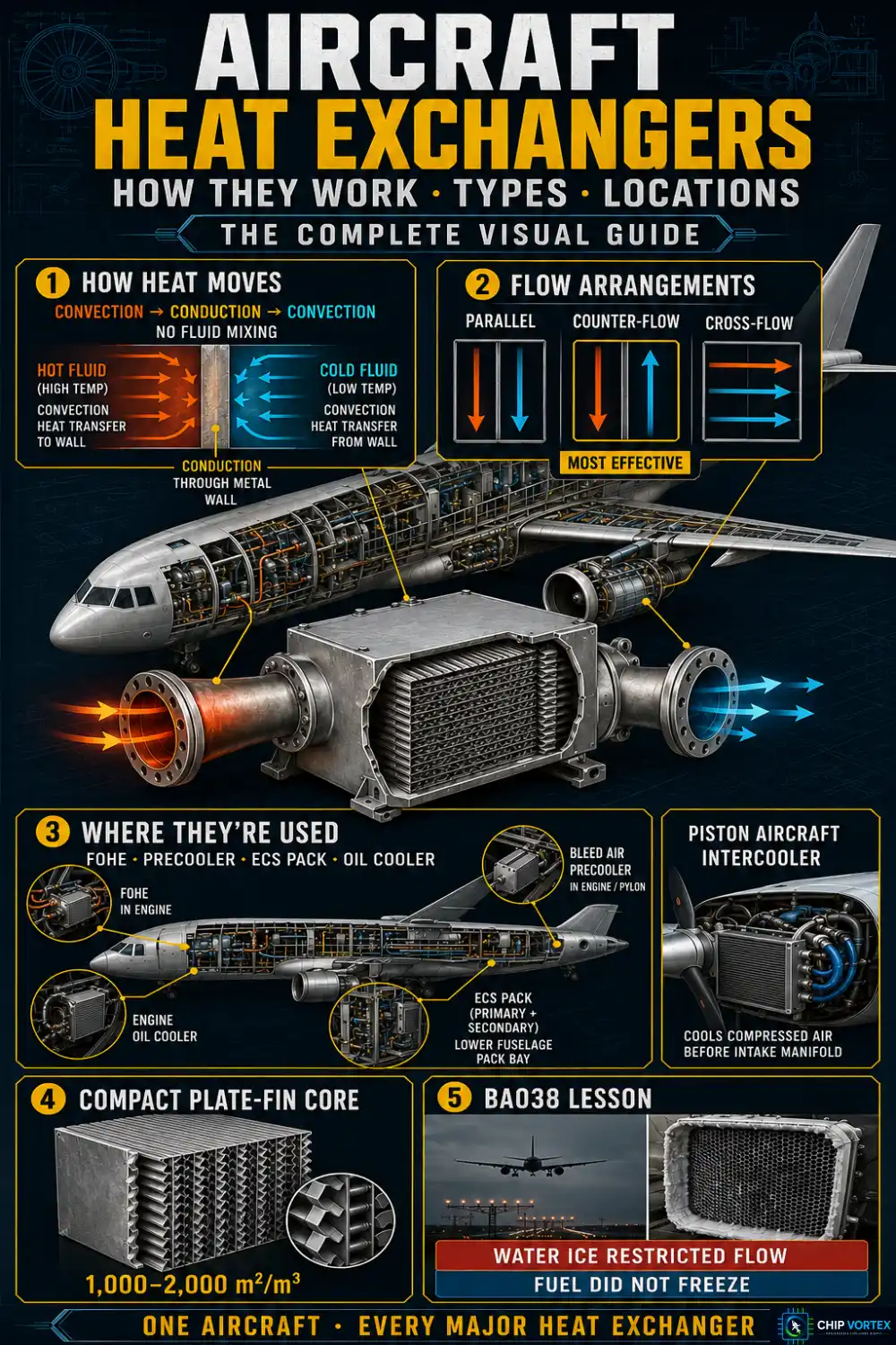Aircraft Heat Exchanger: How It Works and Where It's Used