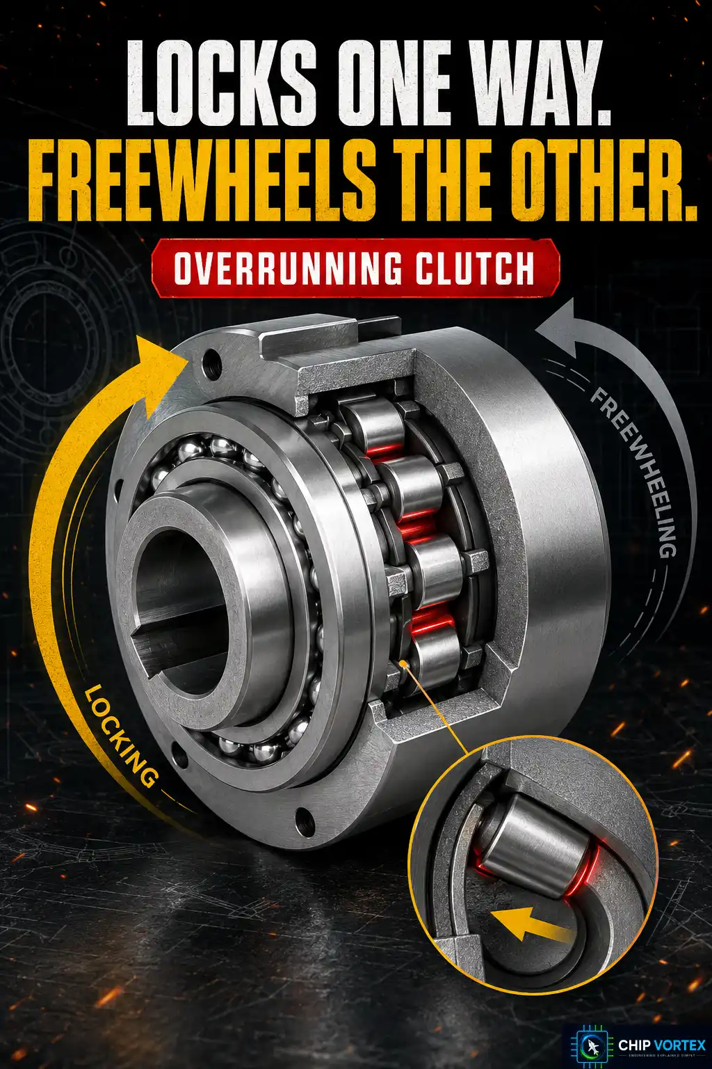 Overrunning Clutch (Freewheel)
