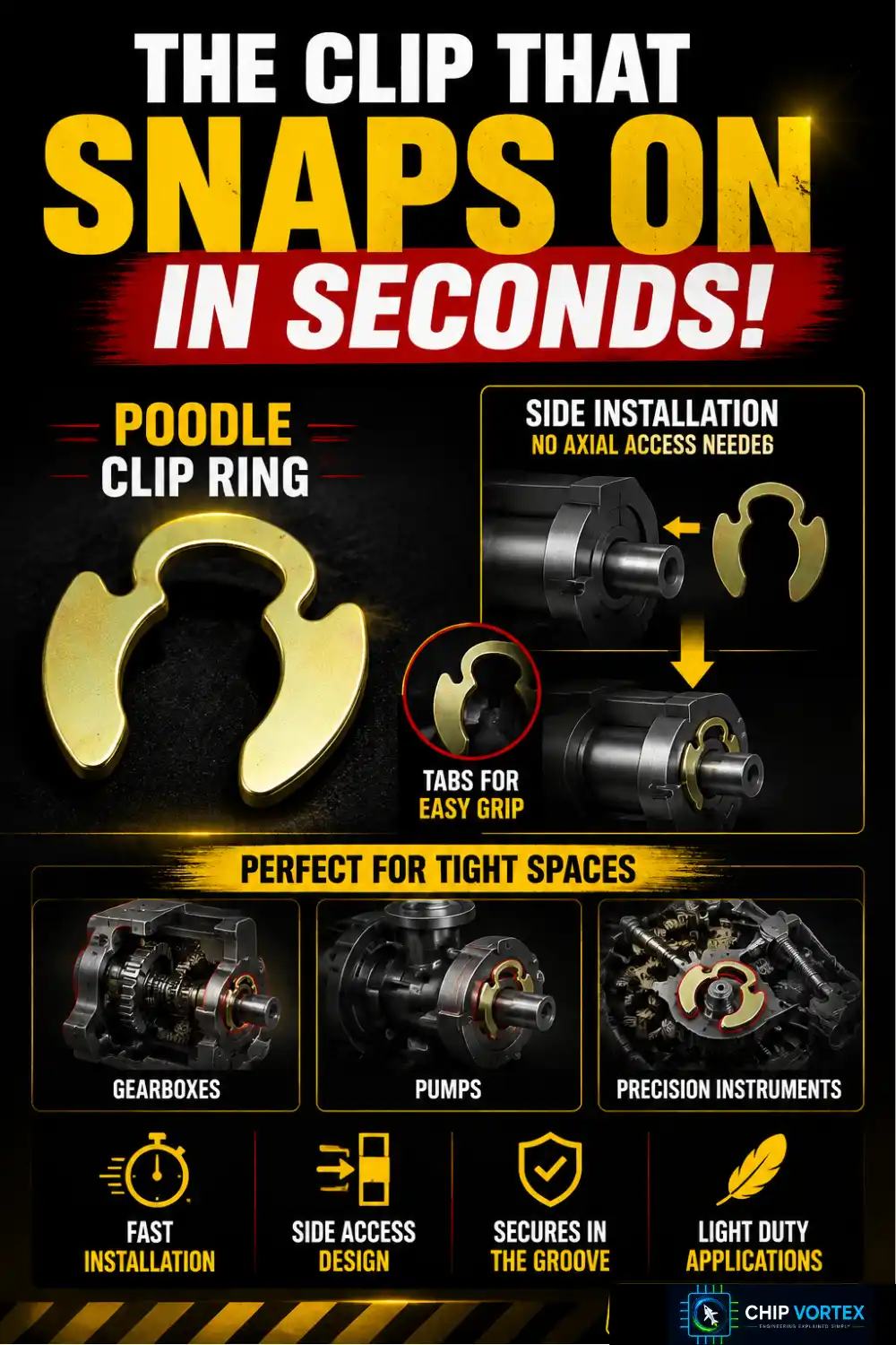 Poodle Clip Ring