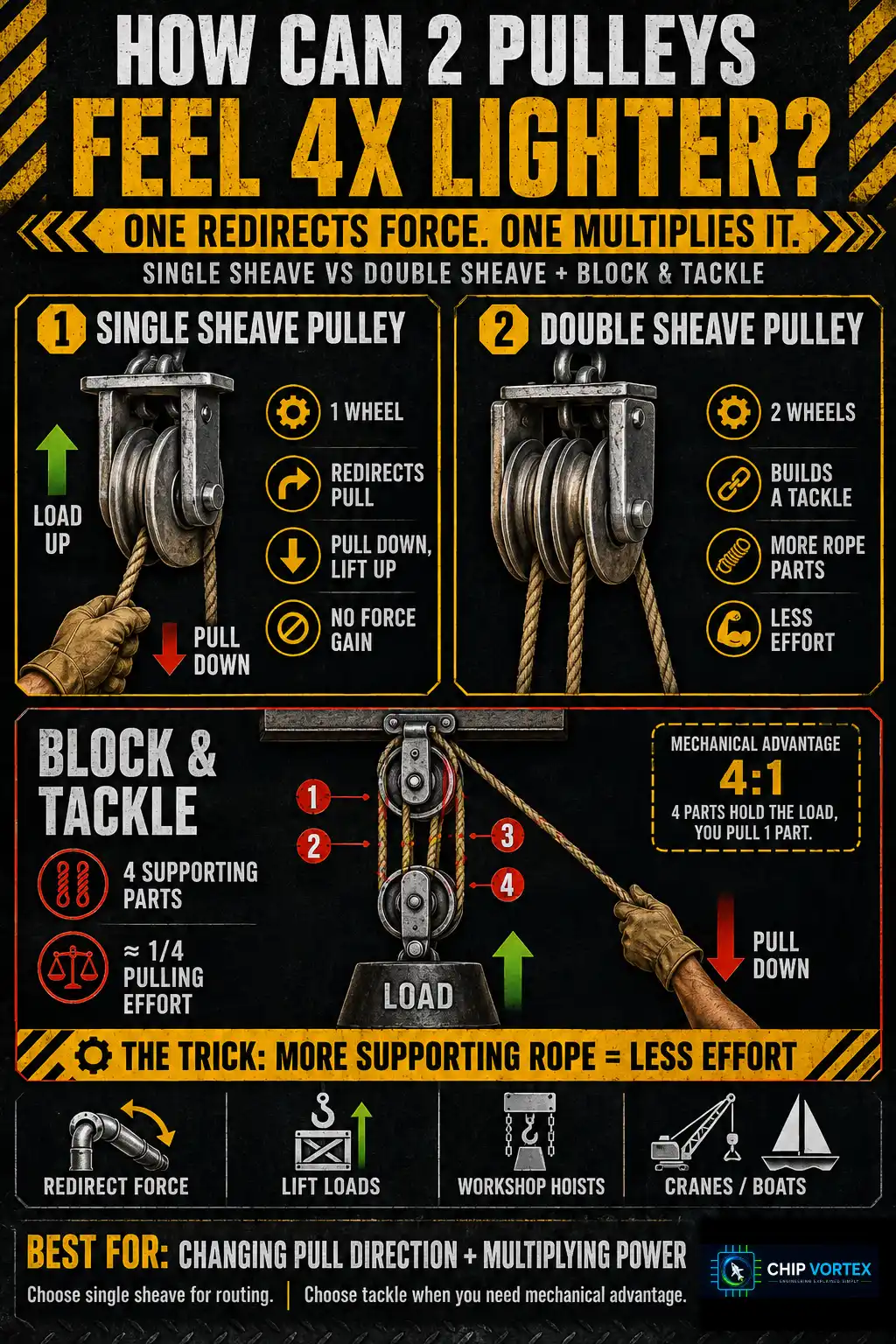 Pulleys (Blocks)