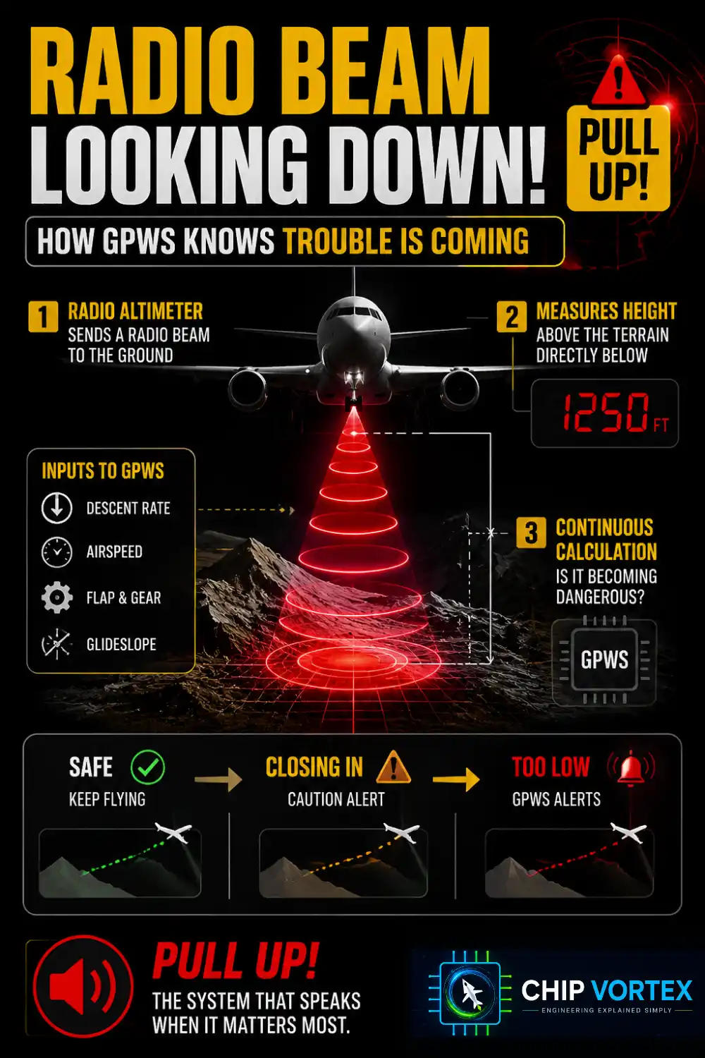 How It Works: A Radio Beam Looking Down