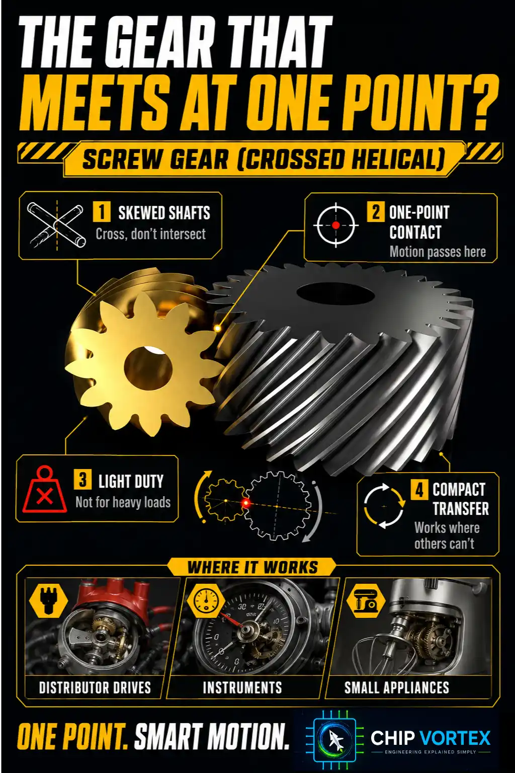 Screw Gear (Crossed Helical)