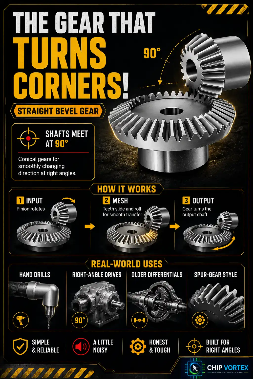 Straight Bevel Gear