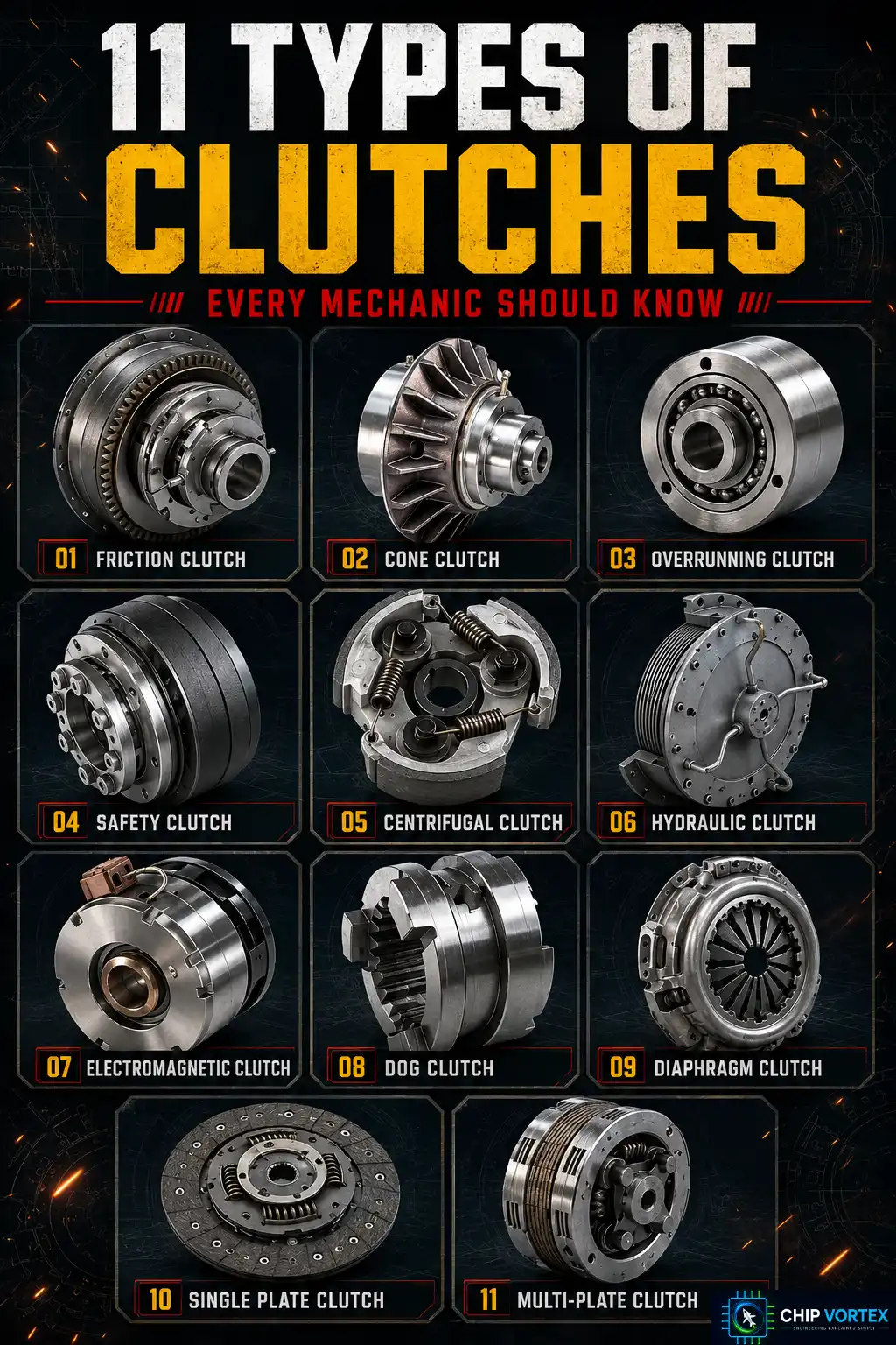 11 Types of Clutches Every Mechanic Should Know