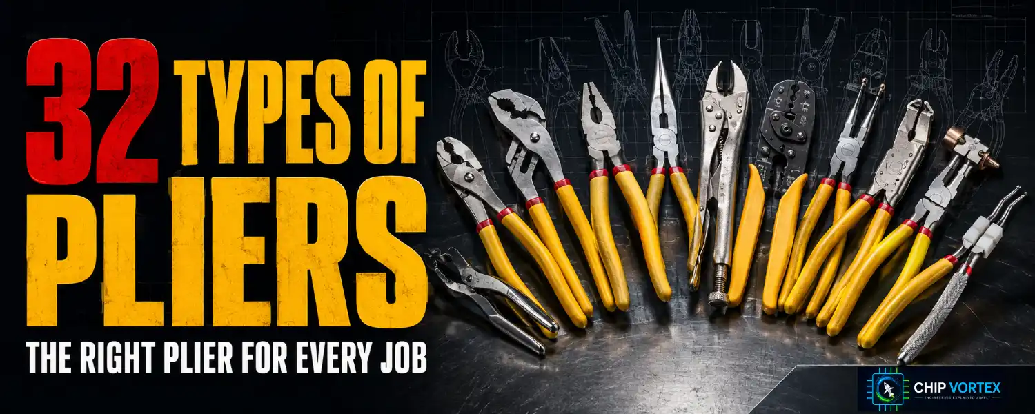 Types of pliers featured image