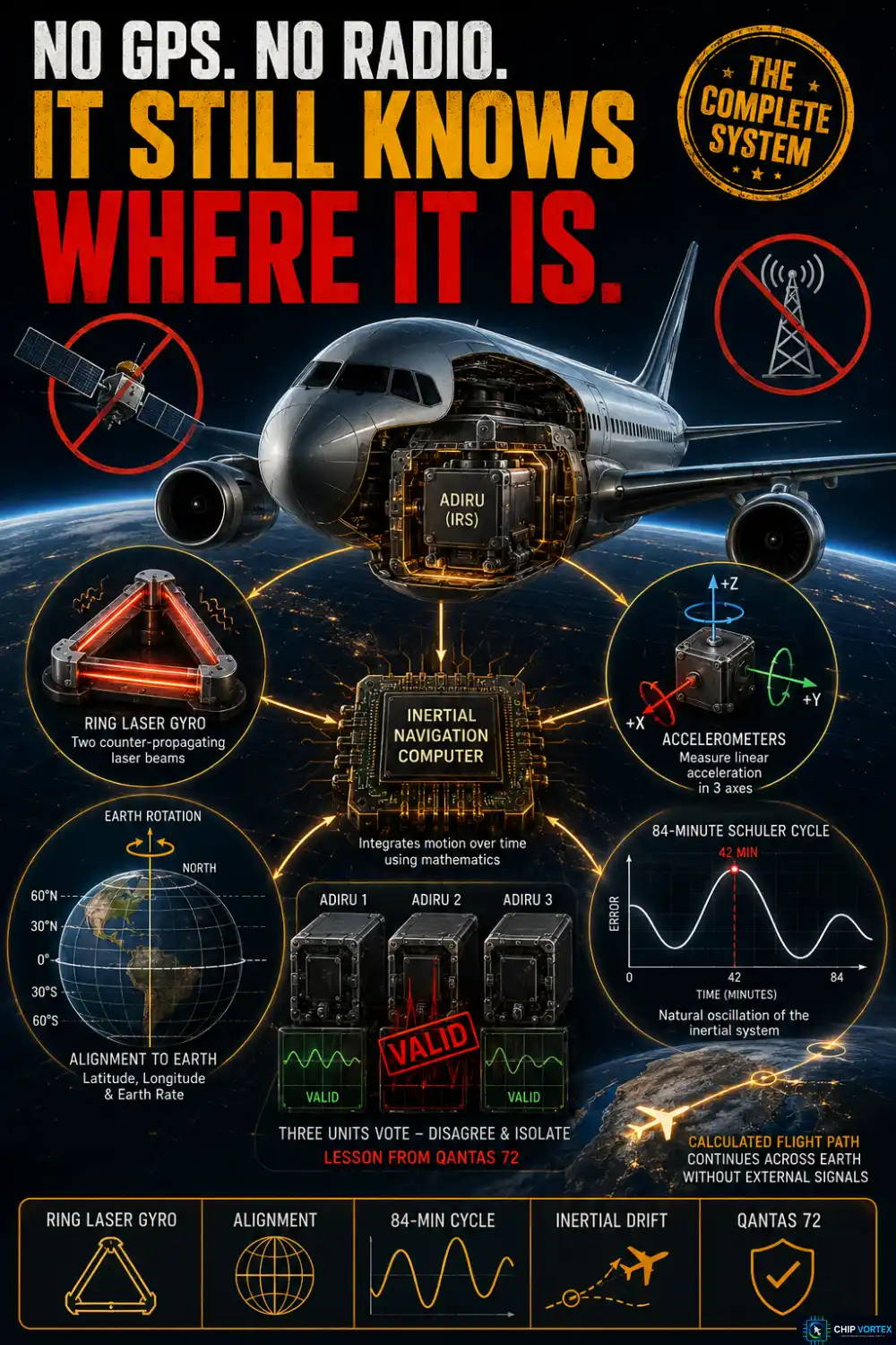 Inertial Navigation System: How an Aircraft IRS Works