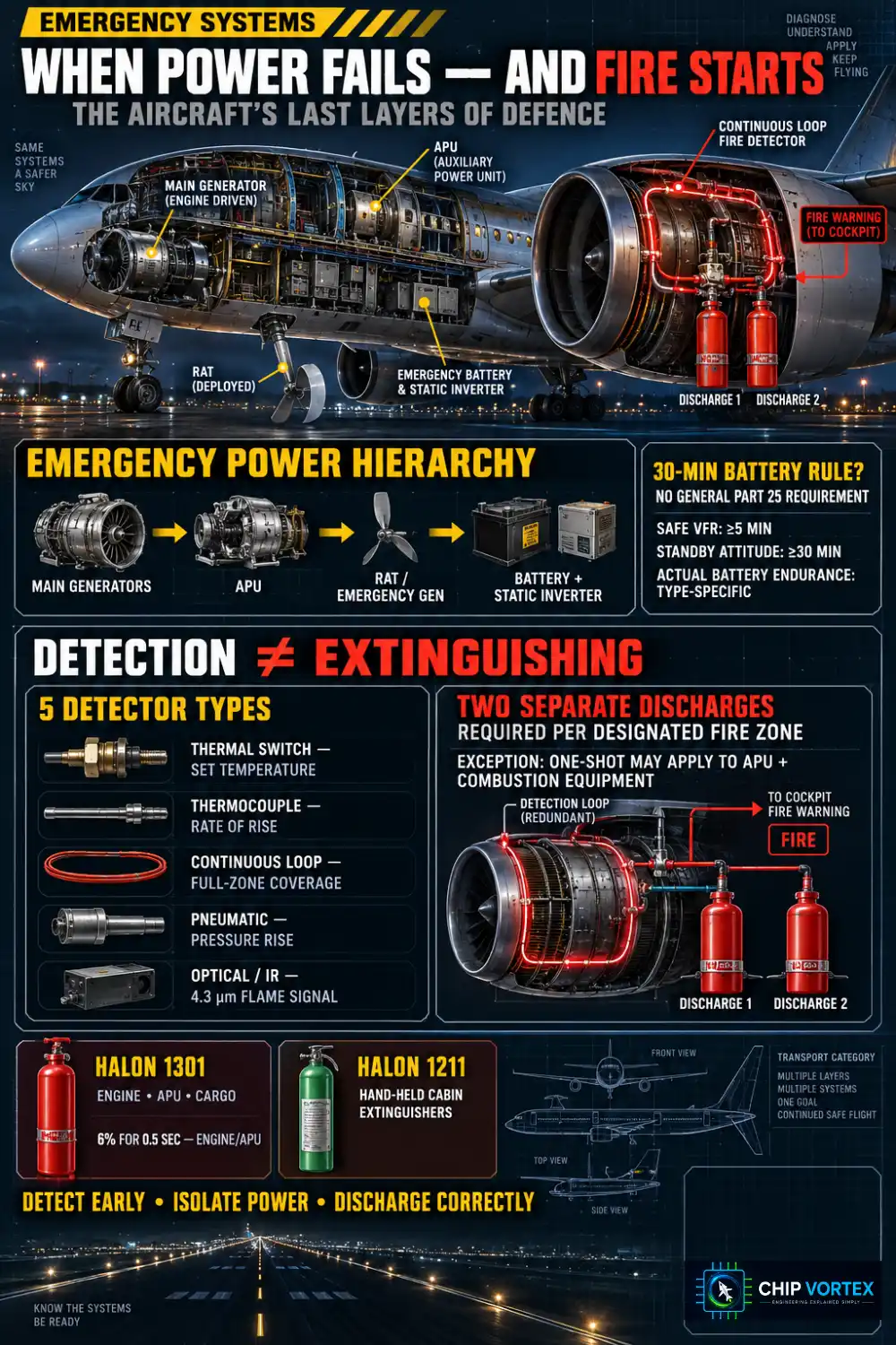 Fire Protection: Detection and Extinguishing