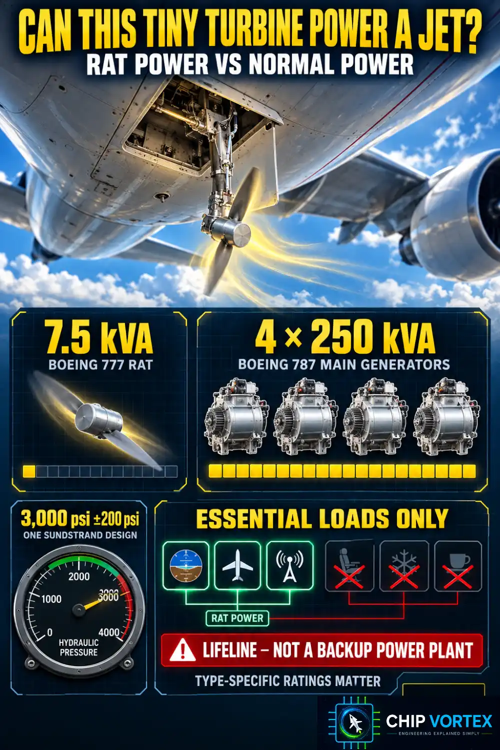 How Much Power Does a RAT Produce?