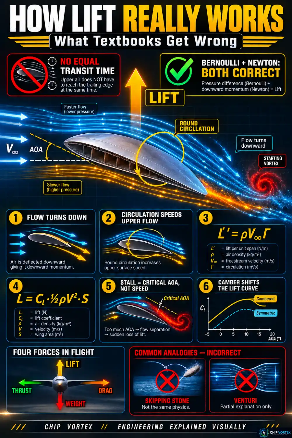 How Airplane Lift Really Works: What Textbooks Get Wrong