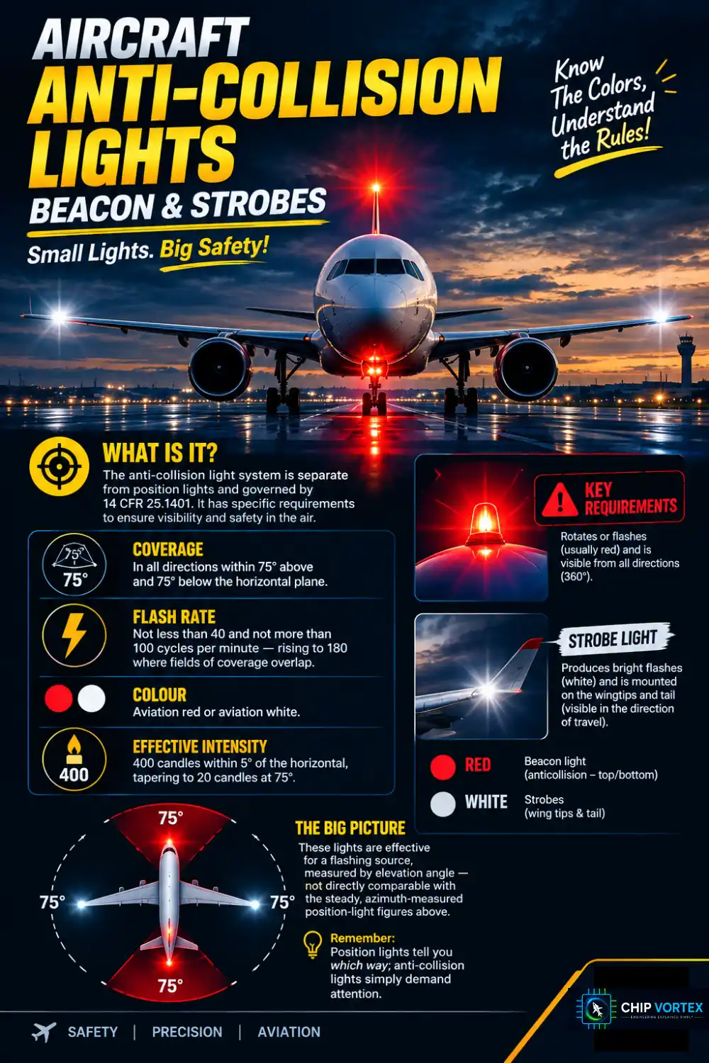 Anti-Collision Lights: Beacon and Strobes