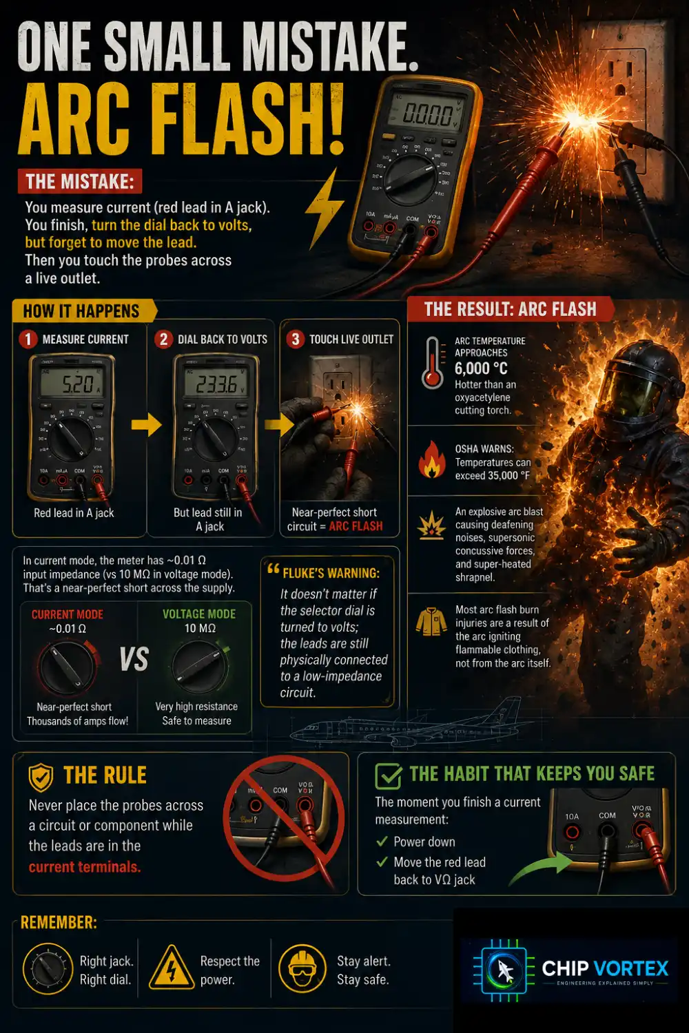 The Mistake That Causes an Arc Flash